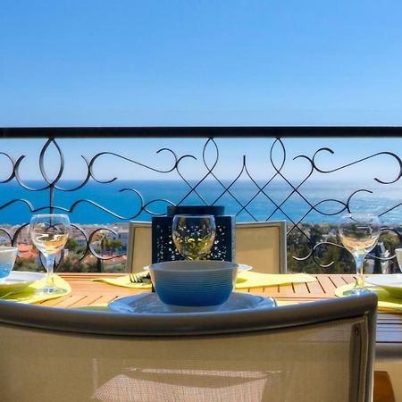 Confortable 3 Pieces Avec Superbe Vue Mer Apartment Nice Luaran gambar