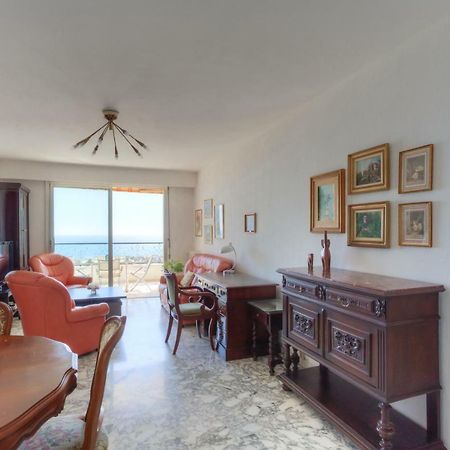 Confortable 3 Pieces Avec Superbe Vue Mer Apartment Nice Luaran gambar