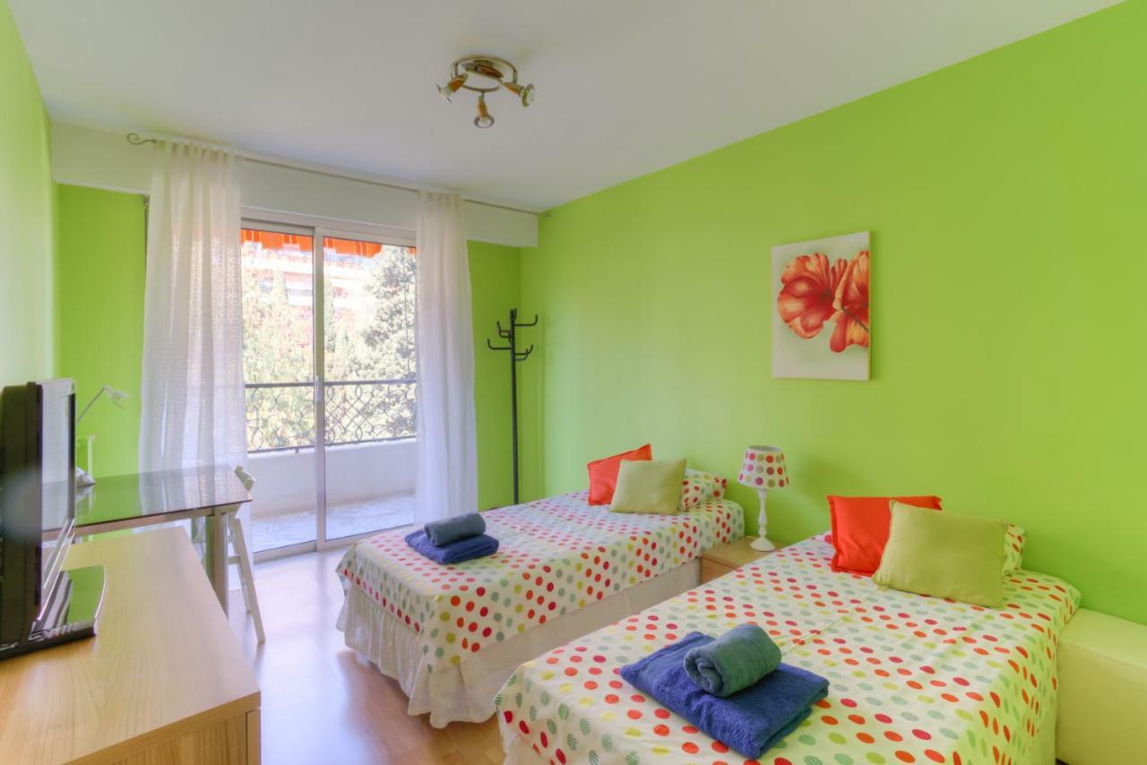 Confortable 3 Pieces Avec Superbe Vue Mer Apartment Nice Luaran gambar